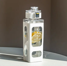 White 700ml Sports Water Bottle – Portable Sippy Cup for Outdoor & Cycling