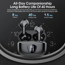 Wireless Earbuds BT5.3 – HiFi Stereo, ENC Mic, 48H Playtime, IP7 Waterproof