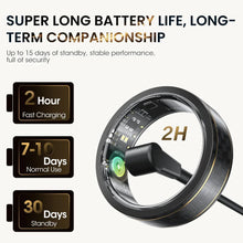 Fitness Tracker Smart Ring for Men & Women – Heart Rate, Blood Oxygen, Sleep & Step Tracker