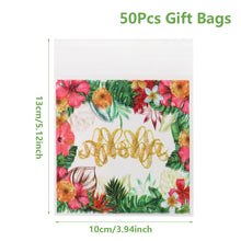 Hawaiian Luau Tablecloth & Party Set – Tropical Summer Birthday Decor