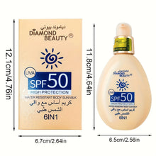 SPF 50 Face & Body Sunscreen Lotion – 100ml Moisturizing Protection