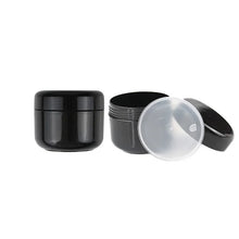 50pcs Refillable Plastic Cosmetic Jars – 10g to 100g Makeup & Lotion Containers