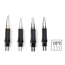 4pcs Dental Heated Gutta Cutter Tips for Gutta Percha