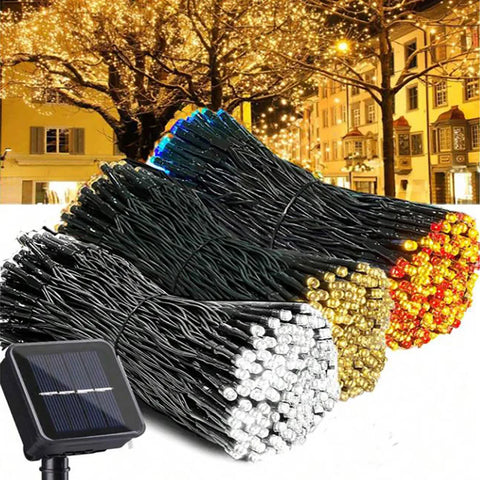 Solar Powered Outdoor Fairy Lights – IP65 Waterproof, 8 Modes, Perfect for Christmas & Weddings
