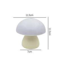 Mushroom LED Table Lamp – Touch Dimming, USB Charging Night Light for Bedroom & Desk