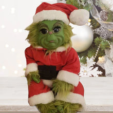 Christmas Grinch Plush Doll – Soft Green Monster Toy for Kids & Xmas Decor