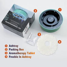 Smart Air Purifier Ashtray – Eliminates Smoke & Tobacco Odor, Aromatherapy Compatible