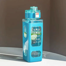 White 700ml Sports Water Bottle – Portable Sippy Cup for Outdoor & Cycling